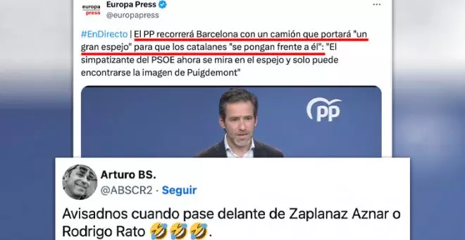 El último disparate del PP para la campaña de las elecciones catalanas: "Cada día con una locura"