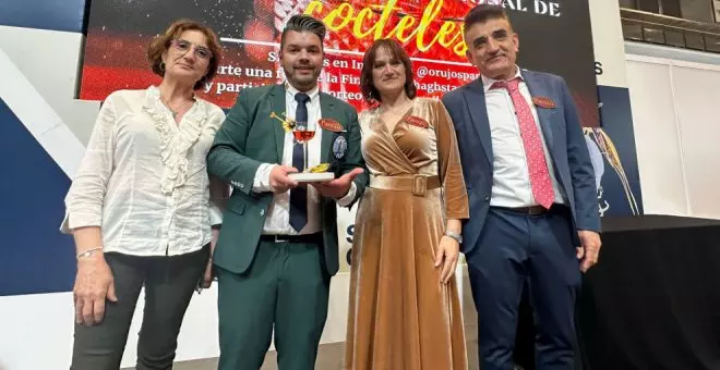 El cántabro Borja Gutiérrez gana el 13º Concurso Nacional de Cócteles con 'La Gilda'