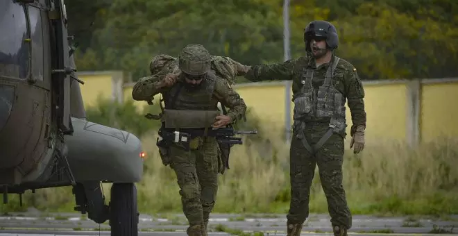 Muere un militar español en Polonia durante unas maniobras de la OTAN con fuego real