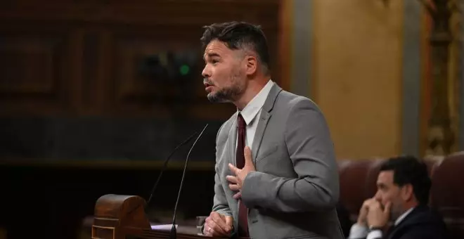 "¿En qué momento perdieron la humanidad?": Gabriel Rufián vuelve a sacar los colores a un diputado de Vox