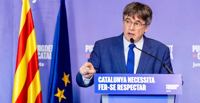 Junts lucha por recuperar el liderazgo independentista con una campaña centrada en la restitución de Puigdemont