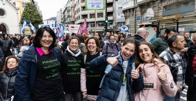 La comunidad educativa se moviliza en defensa de una mayor inversión en la enseñanza pública