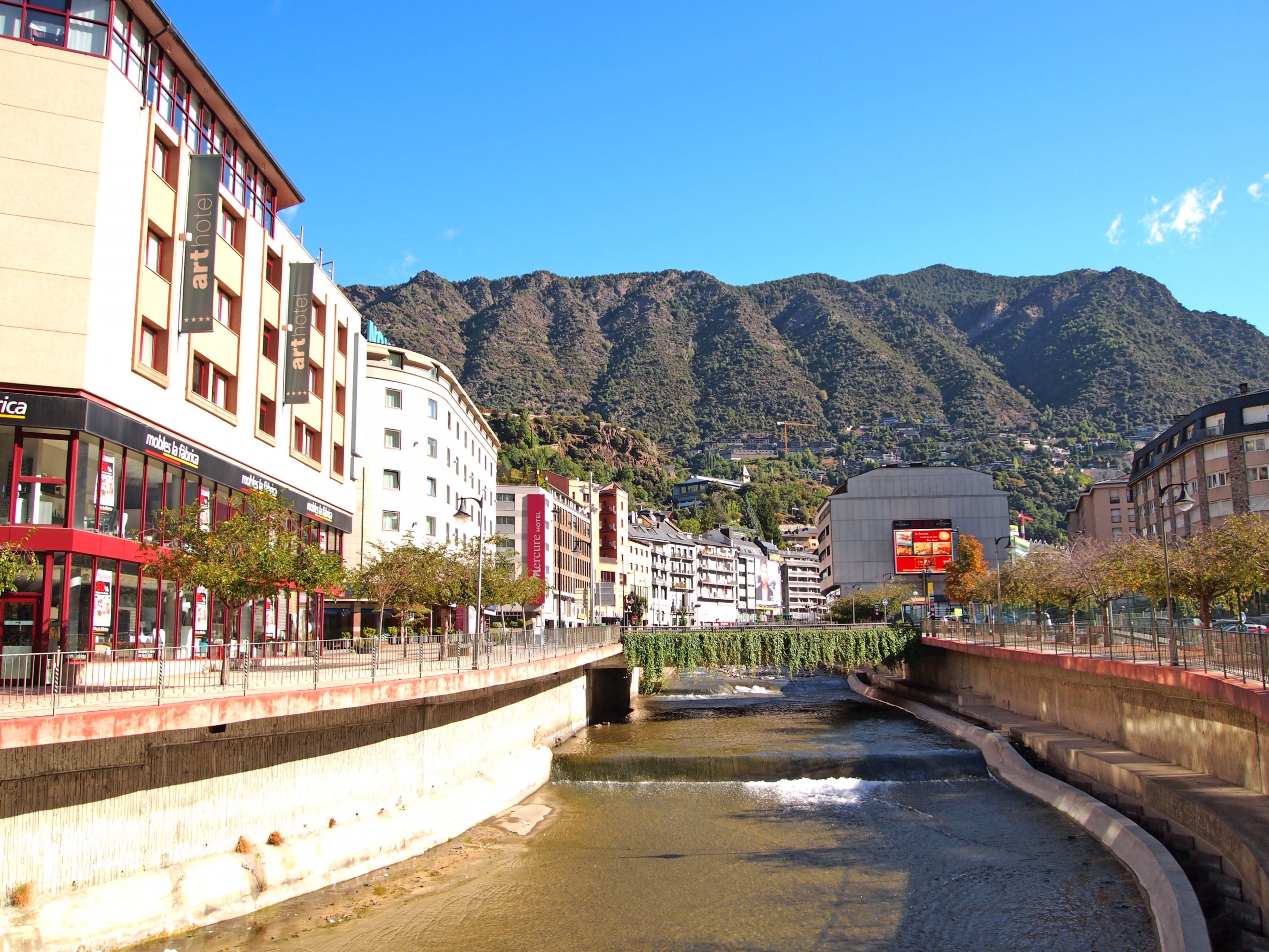 Una imatge d'Andorra.
