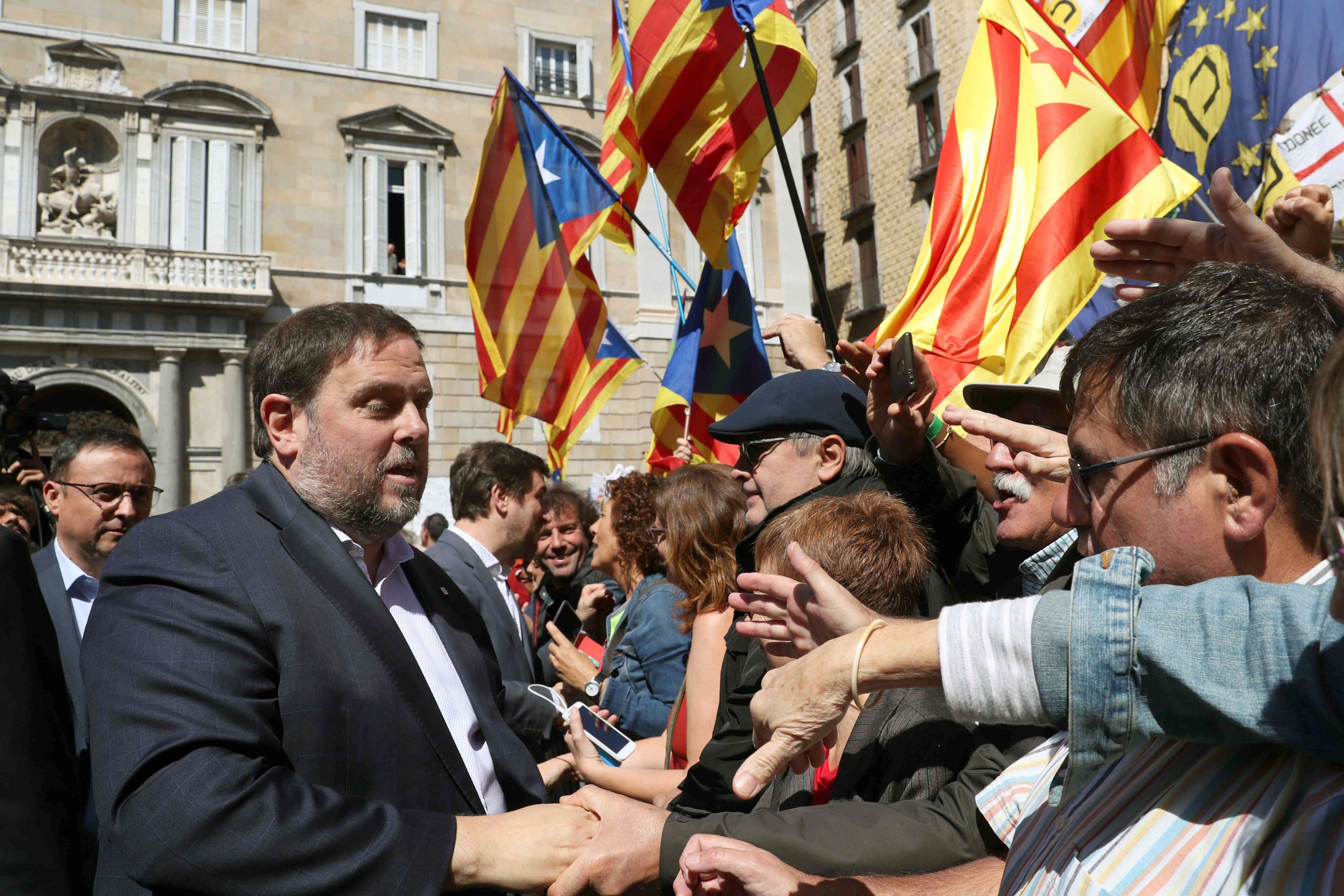 Resultado de imagen para El detenido Junqueras será candidato en las elecciones de Cataluña