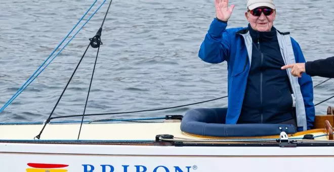 Juan Carlos I vuelve a España por cuarta vez en cuatro meses y medio para competir en una nueva regata