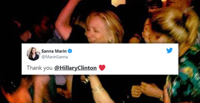 "Sigue bailando, Sanna Marin": Hillary Clinton publica una foto de fiesta para mostrar su apoyo a la primera ministra de Finlandia