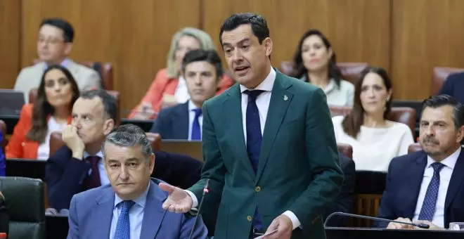 La izquierda andaluza eleva el tono y el nivel de la crítica contra Moreno Bonilla en el ecuador de la legislatura