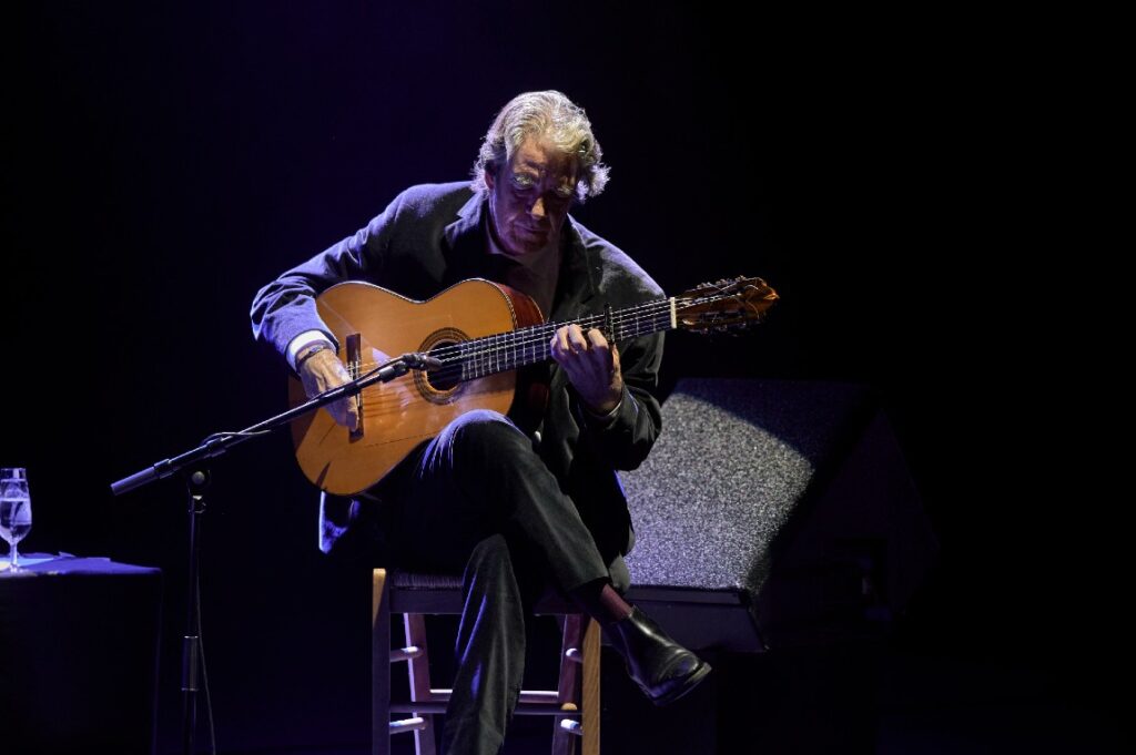 El tocaor Rafael Riqueni, en el festival Suma Flamenca de Madrid. / Pablo Lorente