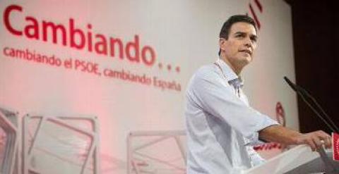 El secretario general del PSOE, Pedro Sanchez.