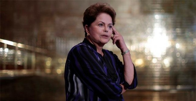La presidenta de Brasil y candidata a la reelección, Dilma Rouseff.