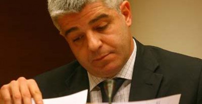 José López Jaraba, director general de RTVV en la comisión de control de RTVV el pasado mes de marzo.