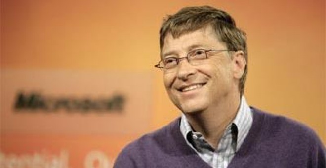 Bill Gates, fundador de Microsoft.