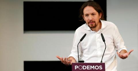El secretario general de Podemos, Pablo Iglesias. REUTERS