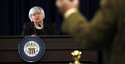La presidenta de la Reserva Federal de EEUU, Janet Yellen. REUTERS