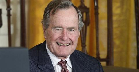 George H.W Bush.