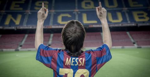 Imagen de 'Messi', la película.
