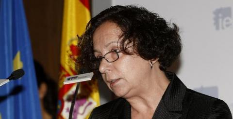 La vicepresidenta del Banco Mundial, Ana Palacio, quien dejará su cargo el próximo 15 de abril.