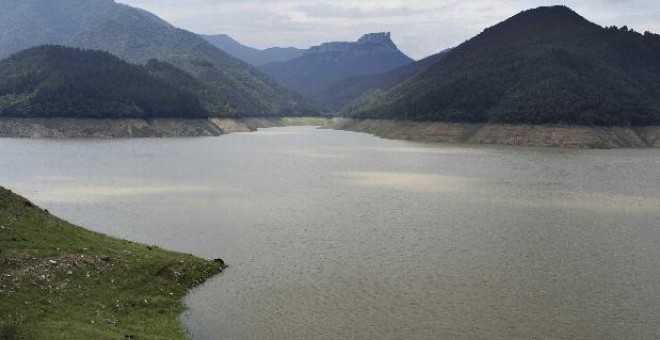 El embalse de Susqueda en Girona.