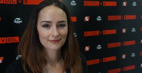 Chloe Skew, la productora de 'Evolve', en Madrid esta semana.