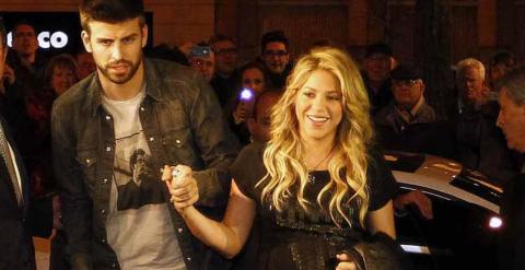 Piqué y Shakira.