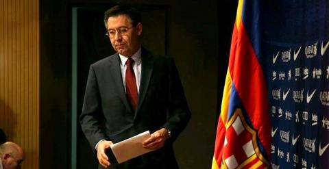 El presidente del Barça, Josep María Bartomeu. EFE
