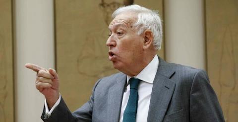 El Ministro de Asuntos Exteriores, Jose Manuel Garcia-Margallo. / EFE