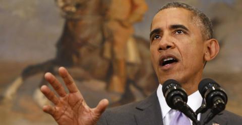 Obama hace unos días en el Capitolio. /REUTERS