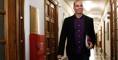 El ministro griego de finanzas, Yanis Varoufakis- REUTERS