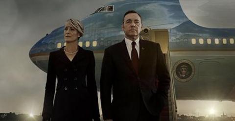 Imagen de la tercera temporada de 'House of Cards'.