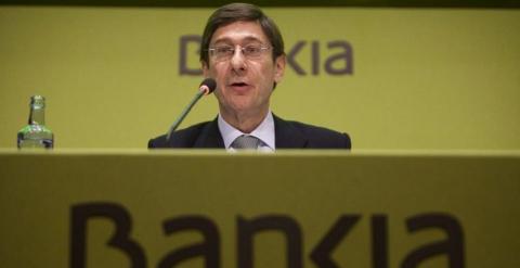 El presidente de Bankia, José Ignacio Goirigolzarri. EFE / Biel Aliño