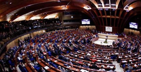 Vista general de una sesión plenaria del Consejo de Europa. REUTERS/Vincent Kessler