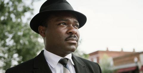 El actor inglés David Oyelowo, en el papel de Martin Luther King