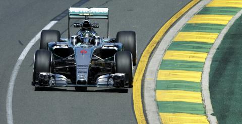 Rosberg, durante los entrenamientos libres. REUTERS/Mark Dadswell