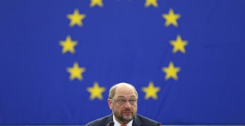 El presidente del Parlamento Europeo, Martin Schulz./ REUTERS