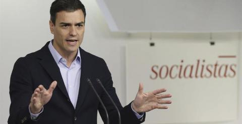 El secretario general del PSOE, Pedro Sánchez. EFE