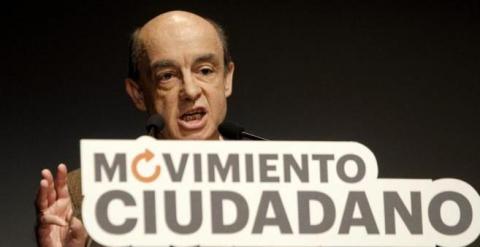 El eurodiputado de UPyD Fernando Maura, en un acto con Ciudadanos, el pasado diciembre. Archivo EFE