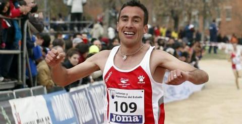 El atleta Mohamed Marhoum.