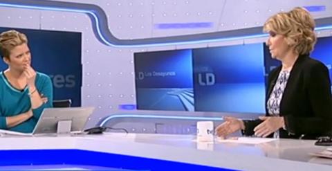 Esperanza Aguirre, en los Desayunos de TVE.