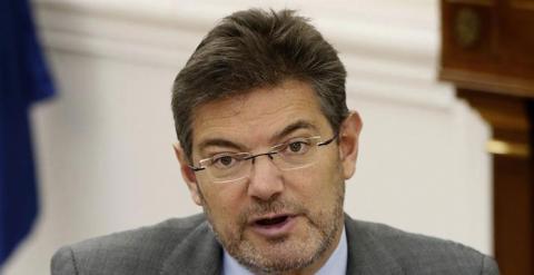 Rafael Catalá, ministro de Justicia. EFE