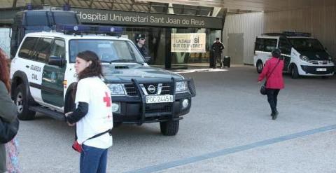 Fachada del Hospital de Sant Joan de Reus (Tarragona),  donde la Guardia Civil ha detenido al gerente. EFE/Jaume Sellart