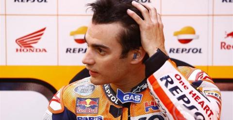 El piloto de Honda Dani Pedrosa.