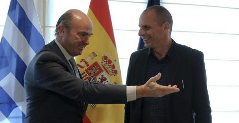 Guindos Varoufakis EFE