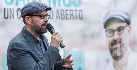 Martiño Noriega, candidato de Compostela Aberta al Concello de Santiago.