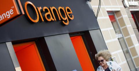 Tienda de Orange en Madrid. REUTERS