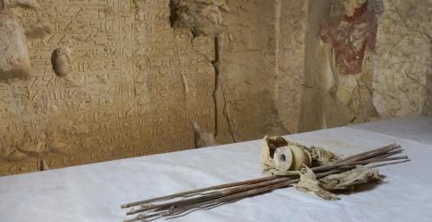 Egiptólogos desvelan la tumba y las 'debilidades' del tesorero de Tutmosis III.