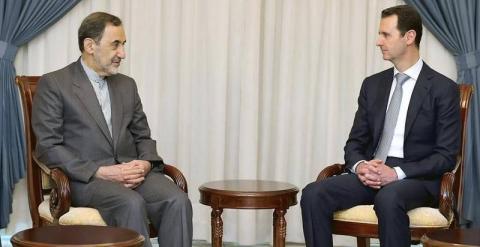 El presidente de Siria,  Bachar al Assad, en un encuentro con el presidente de Irán el pasado 19 de mayo. / EFE