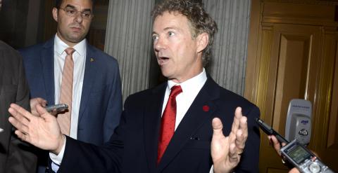 El senador estadounidense Rand Paul. - REUTERS