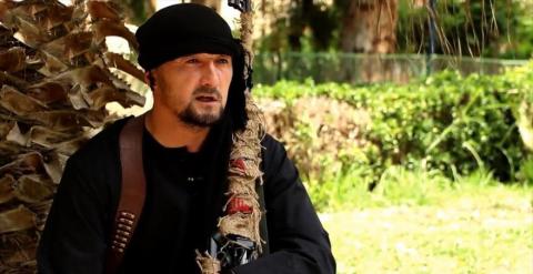 El coronel del Estado Islámico Gulmurod Khalimov. / CNN