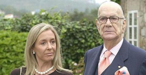 Marina Castaño junto a su marido Camilo José Cela, fallecido en 2002. EFE