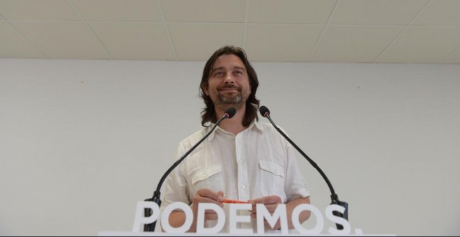 El secretario de Relaciones con la Sociedad Civil, Rafa Mayoral.